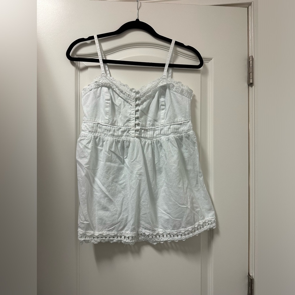 J. Crew 100% cotton women’s white babydoll size 4